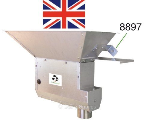 Greenoak ‘L’ Shaped Bracket for Feed Dispensers and Hoppers (Single) (3 Per Installation) – 8897