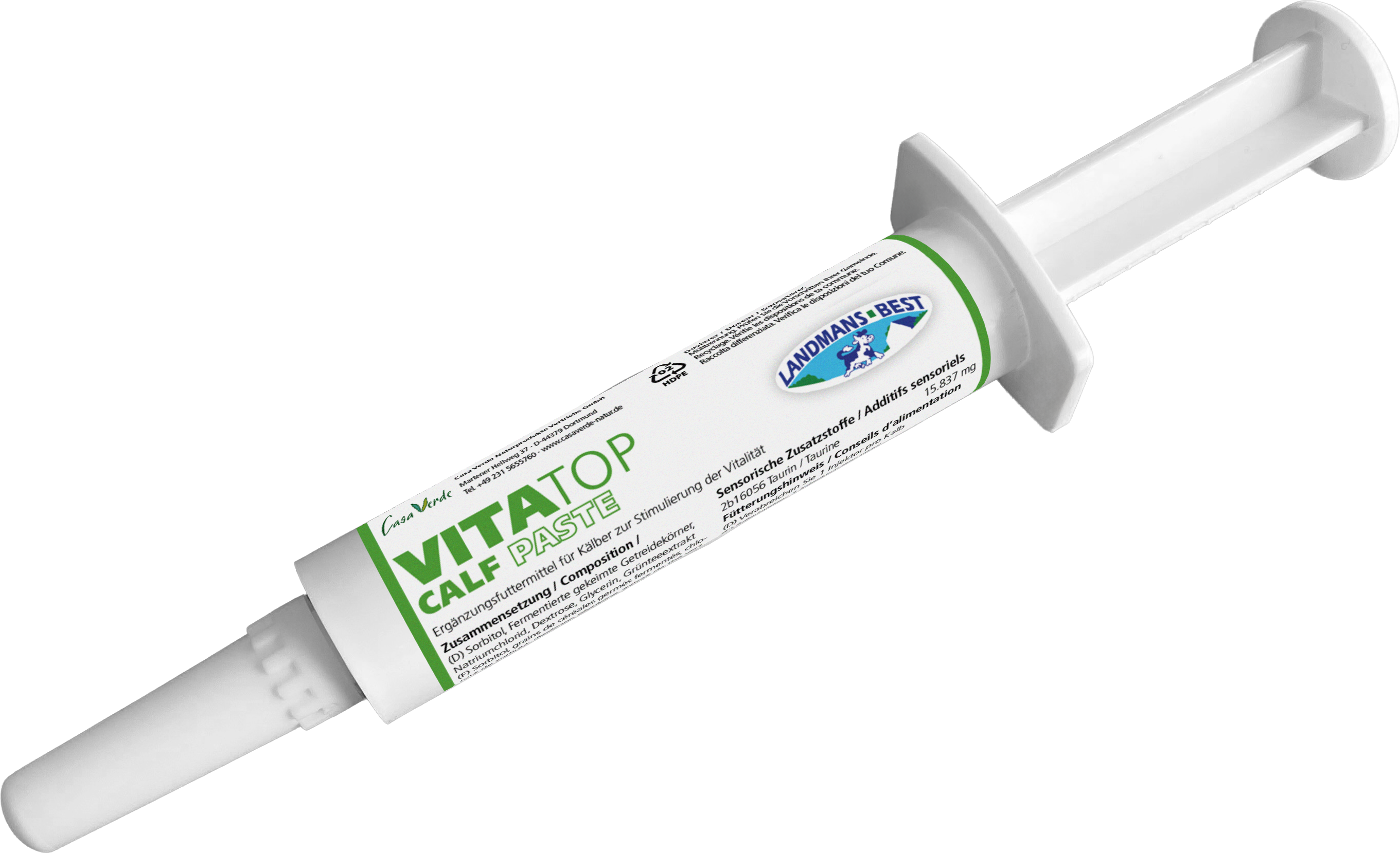 Landmans Best Vitatop Calf Paste | 6 x 15 ml 2026-08-10