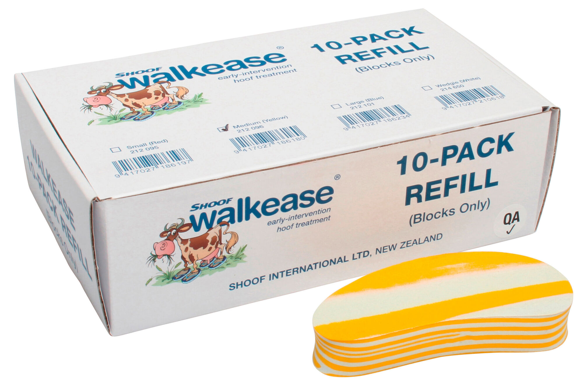 Klauenblock SHOOF Walkease | 10er Pack