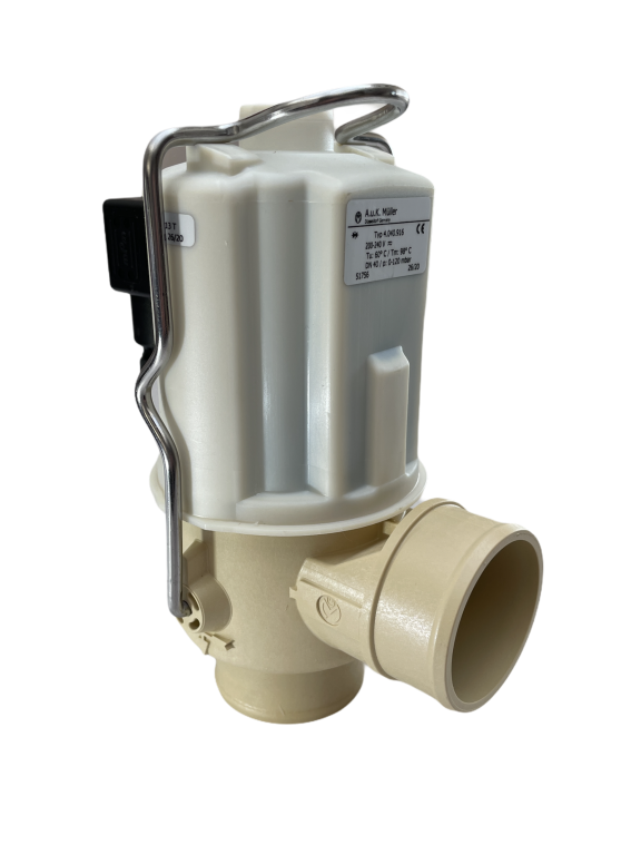 Ablassventil für Milchtank 40mm, stromlos geschlossen