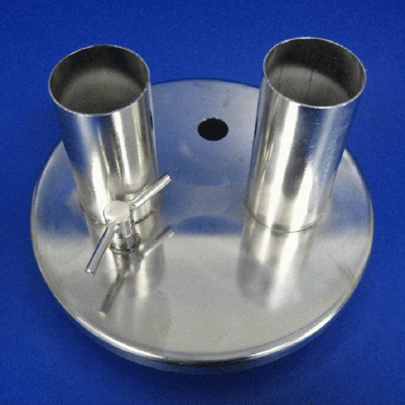 Dairymaster stainless steel receiving jar lid 50ltr (2 x 2″)