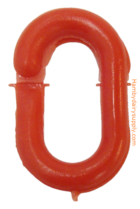 Red Connector link for Plastic Chain