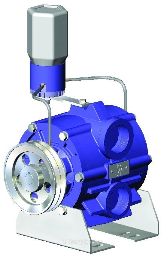 PV1000 AL Vacuum Pump Alternative to Delaval VP76 c/w 140 2A, 24mm Aluminium Pulley – 63360 PV1000