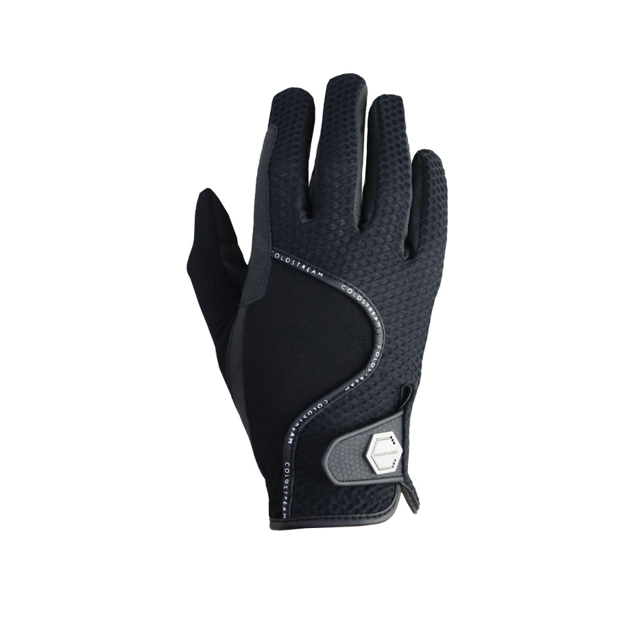 Coldstream Swinton Combi Mesh Summer Riding Gloves – Black