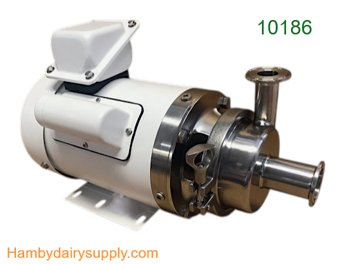1 HP KF 4 inch Sanitary Liquid Transfer Pump - Wash Down Duty Motor- Free Ship