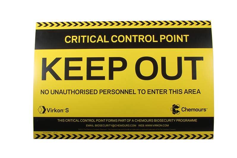 Keep Out Sign