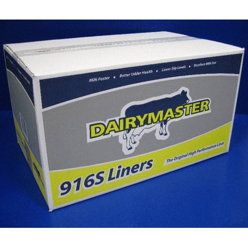 Dairymaster 916s liners – pack of 4 x 25 sets