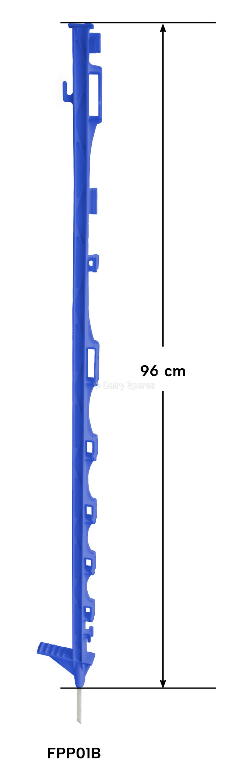 Plastic Fence Post Blue 96cm (10Pk) – FPP01B FPP01B