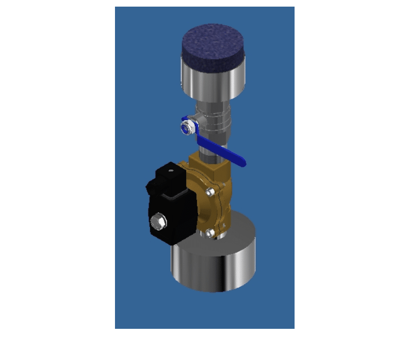 Dairymaster Vacutech performance unit air intake solenoid valve unit VP105