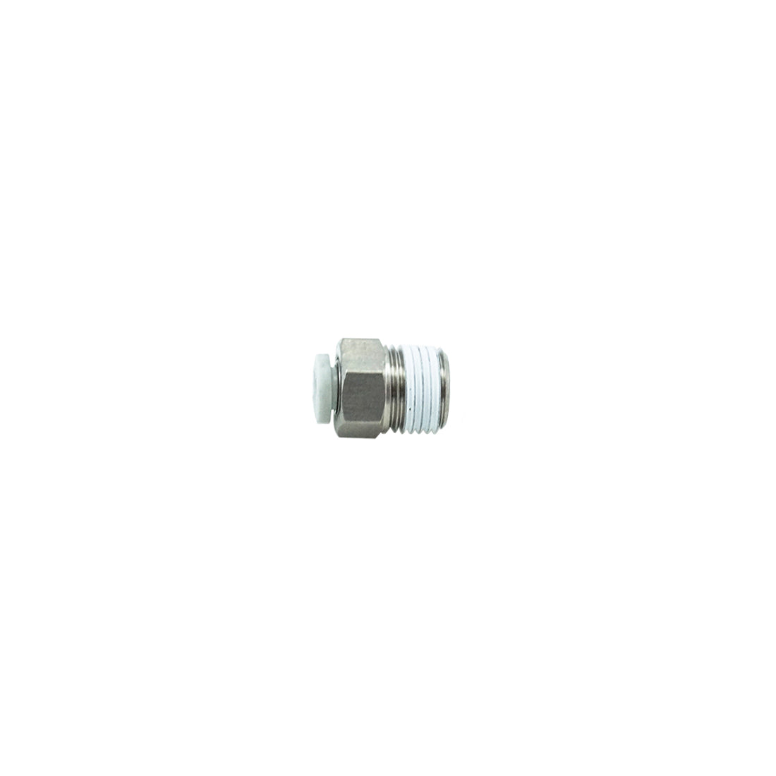 Fitting straight Ø4 1/8", Stainless steel