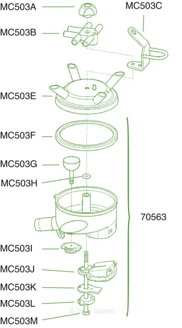 Greenoak Claw Scuff Button – MC503J MC503J