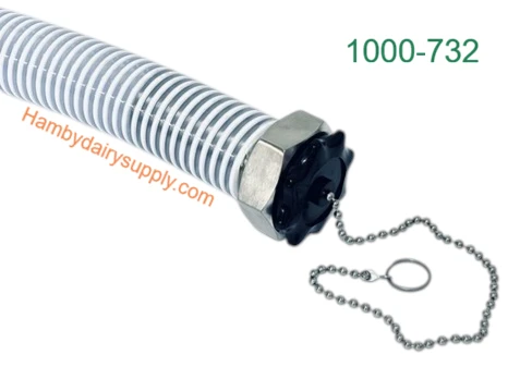 2 inch 2810-20 Male Threaded Cap for Bulk Tank Washers with chain 4999-1000-732