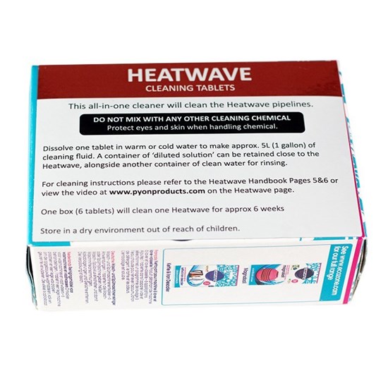 Heatwave Machine Cleaning Tablets (Pack of 6) SOL-HWMCT