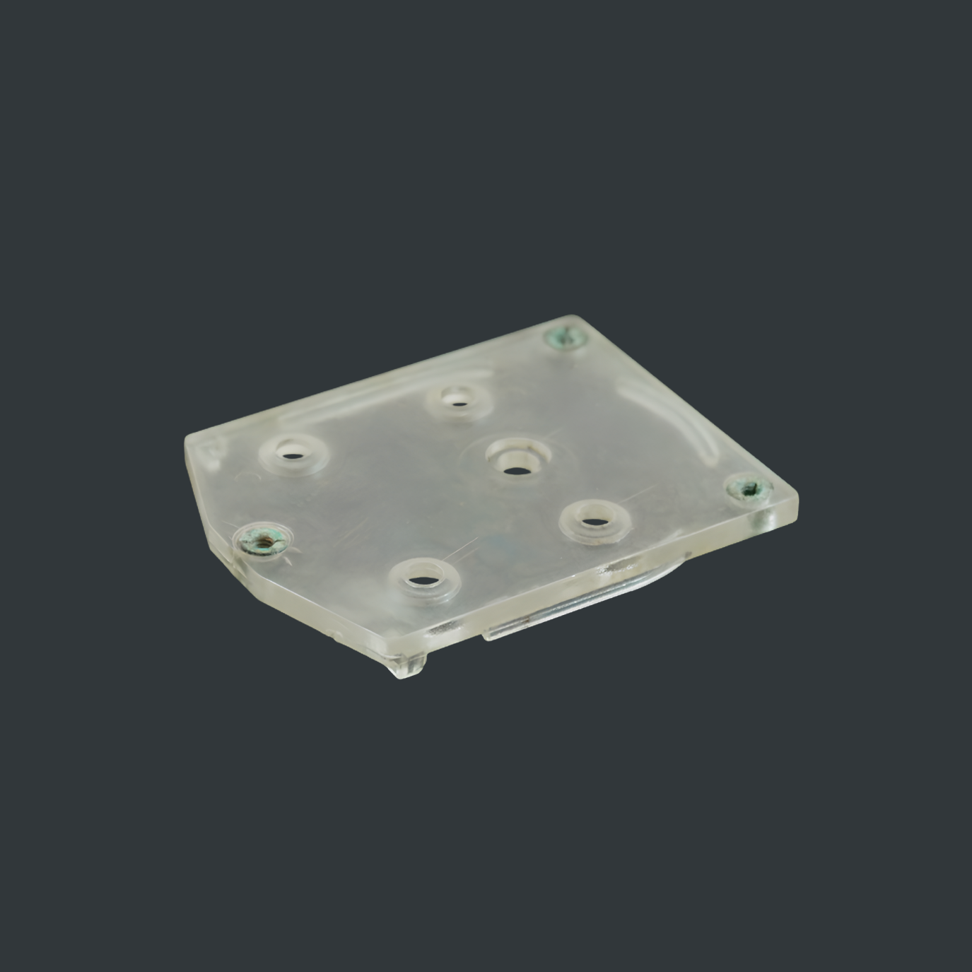 Backplate for chemical pump, used