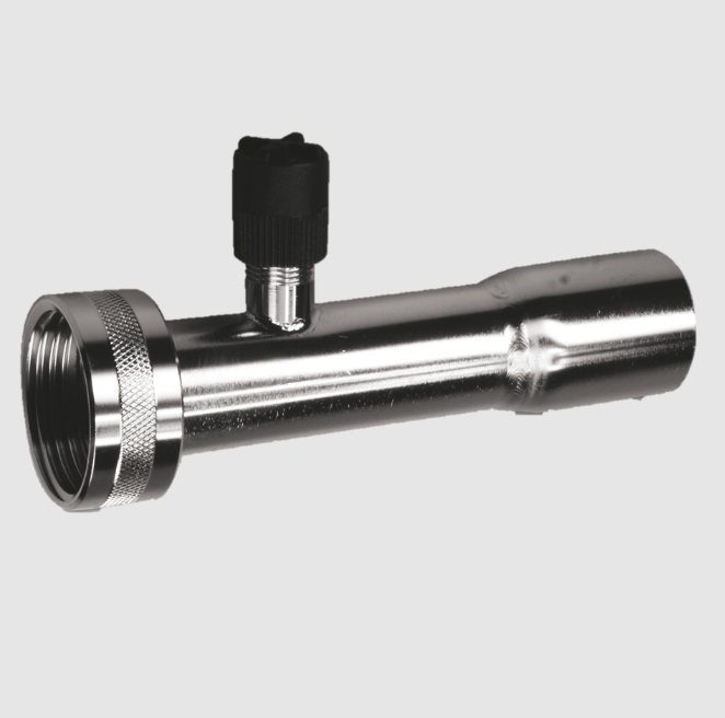 Stainless Steel Straight Outlet 40/32mm with 3/8″ Drain