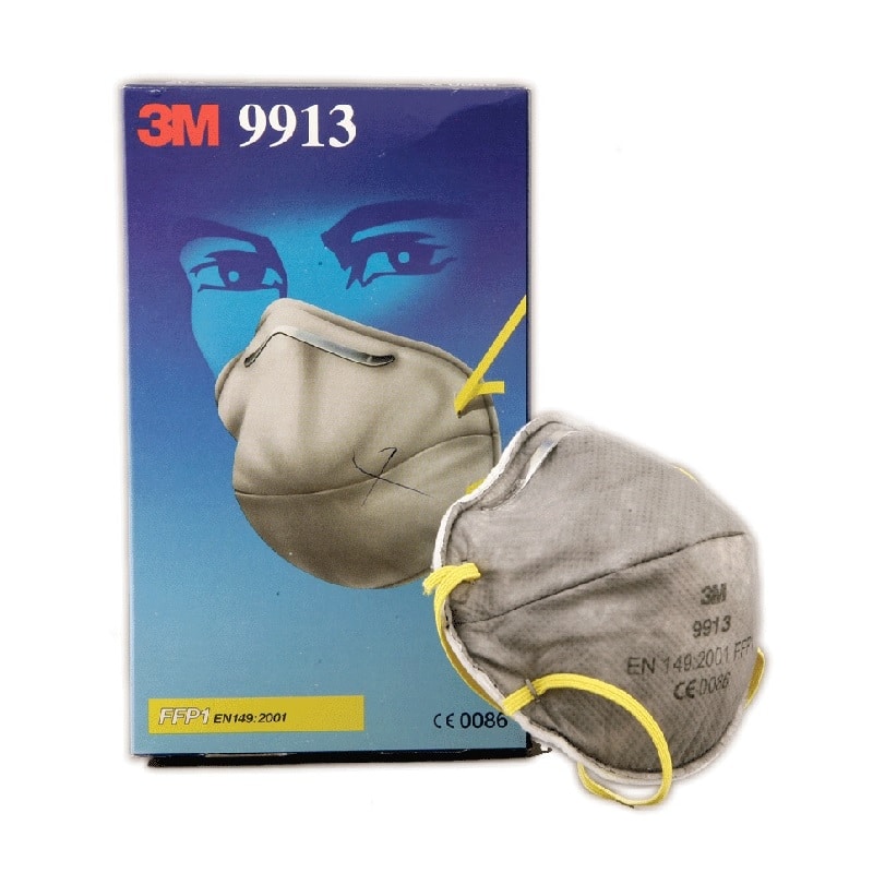3m dust mask / respirator odour mask 9913 – pack 20