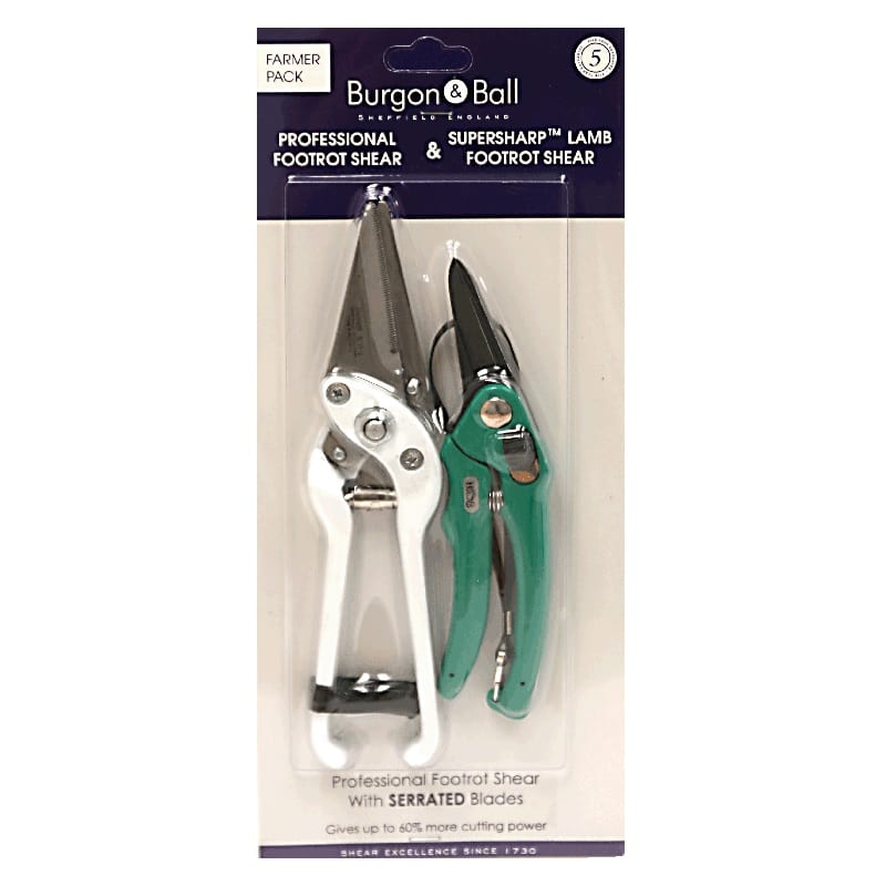 Burgon & ball – supersharp shears & lamb footrot shears