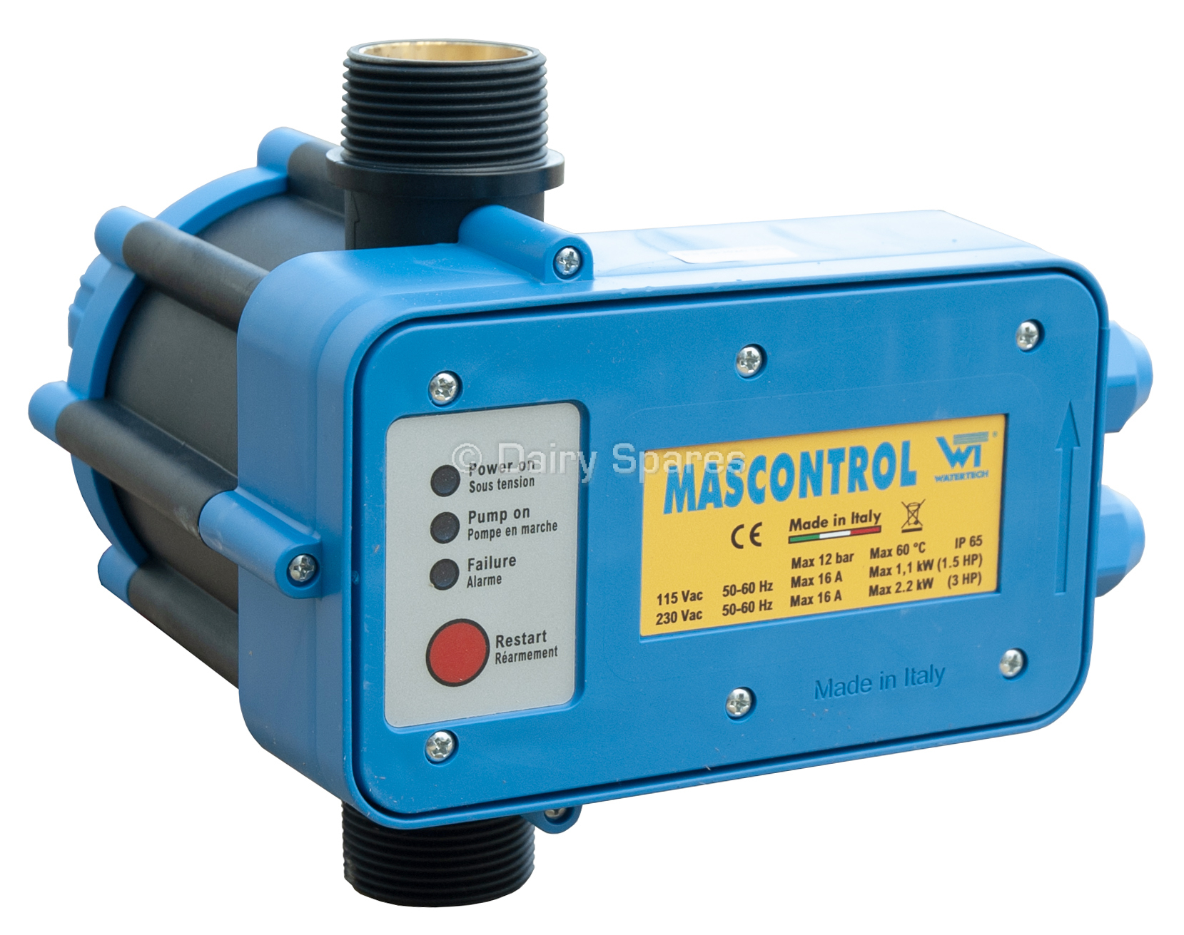 Automatic Flow Mascontrol Max 2.2kW (3HP) 230V Single Phase – VW067 VW067