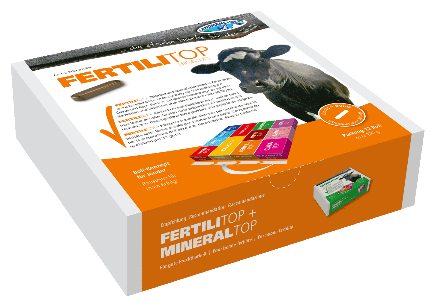 Landmans Best Fertilitop Fruchtbarkeit Bolus 12 x 100 g IU 101.300