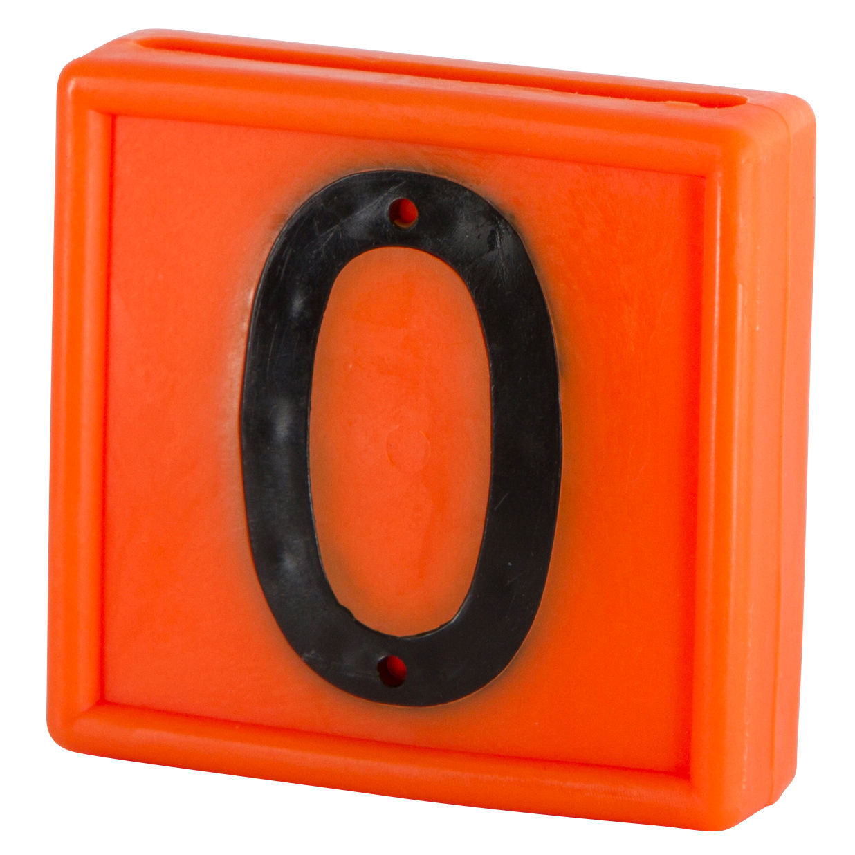 Nummernblock für Halsmarkierungsband, orange | 10er Pack