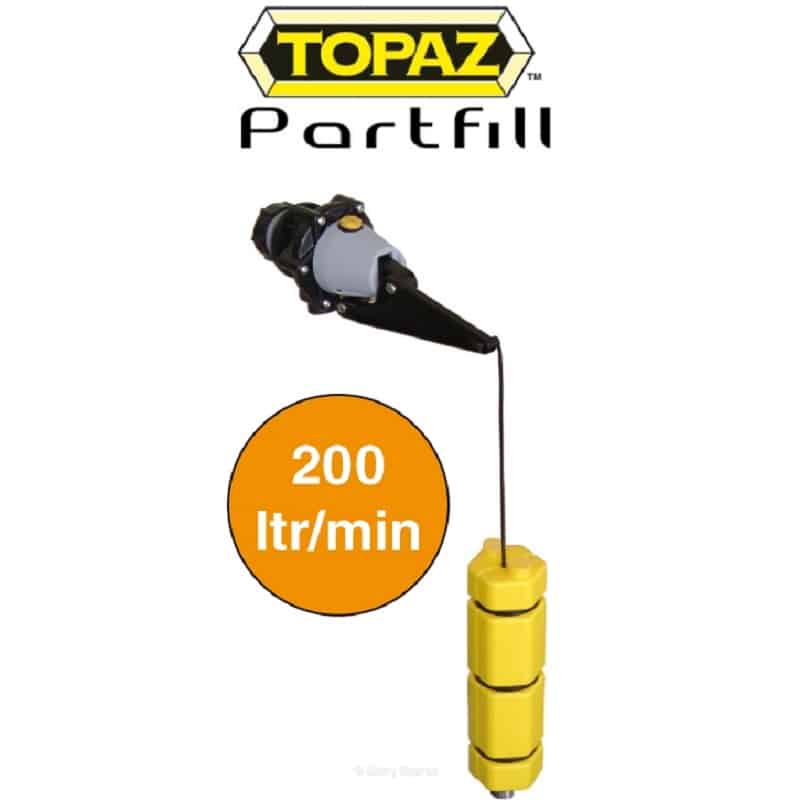 Jobe topaz partfill 200lt/min (various options) WF139