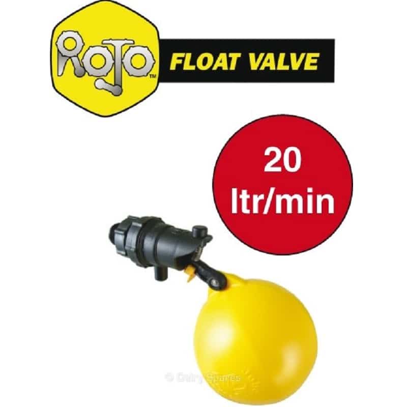 Jobe rojo float valve 20lt/min (various options) WF131-133