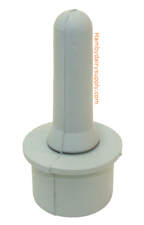 Gray Nipple for Caprine Feeder - Each