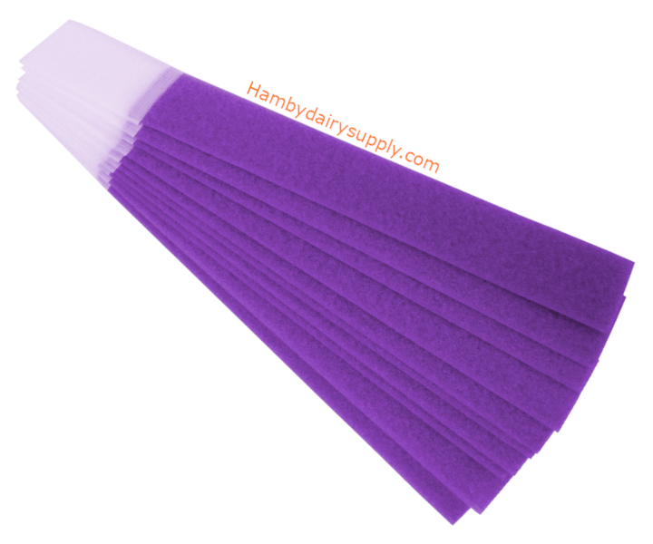 Purple Leg Bands - Velcro Style