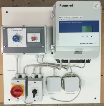 Frequenzregler für Stall-Lüfter