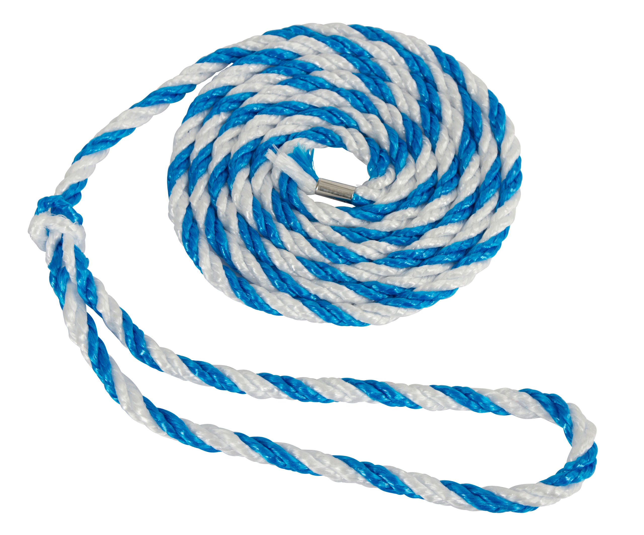 Viehtransportstrick, blau-weiß, 320 cm