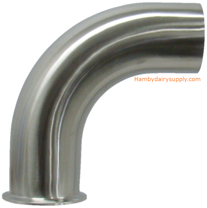3.0 inch Stainless Steel 90 elbow - clamp x weld 4999-1000-723