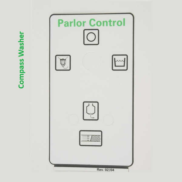 Front Decal for Compass™ Plus with parlor control 7750-0103-245
