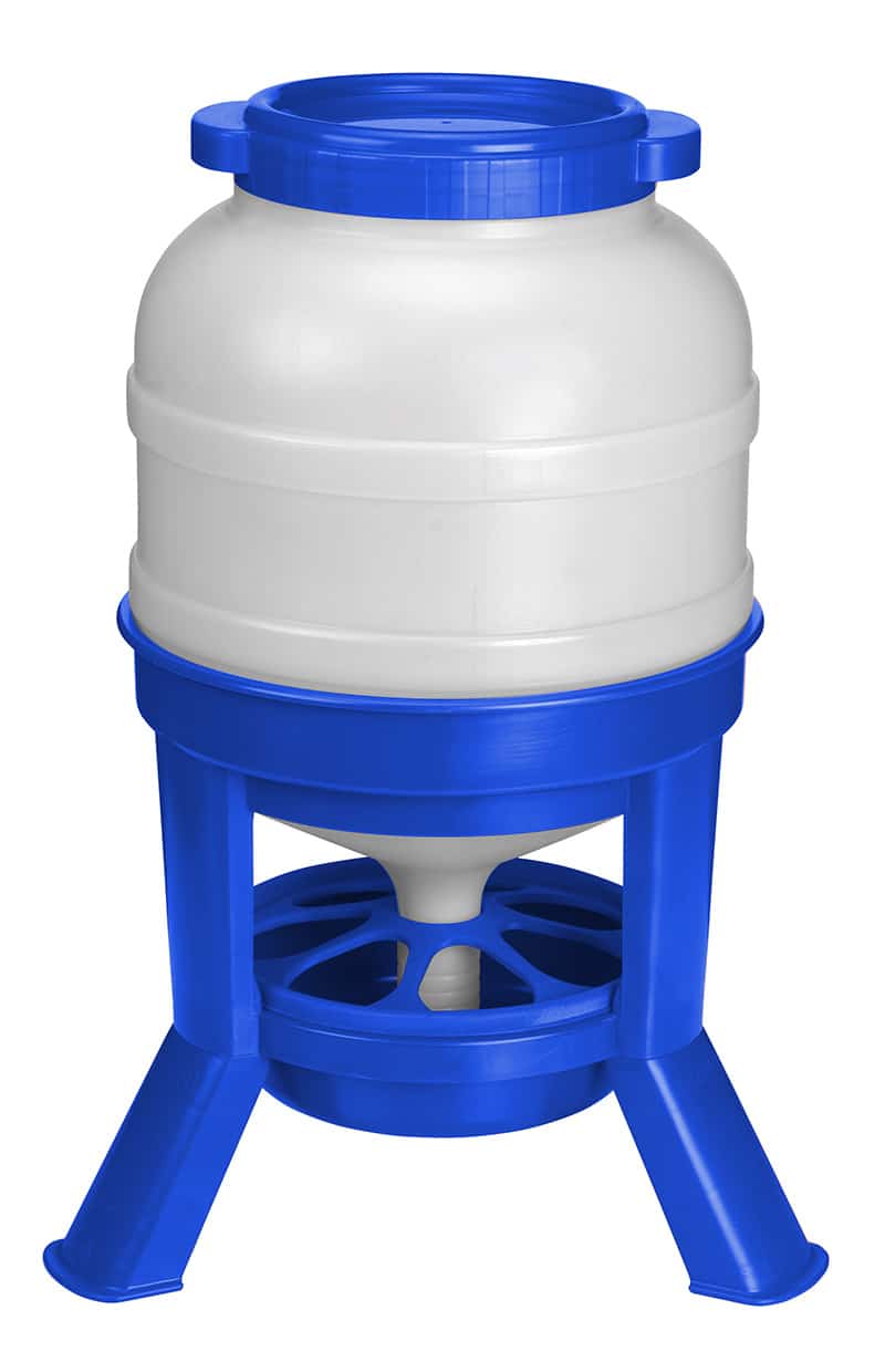 Poultry hopper feeder with legs 30kg