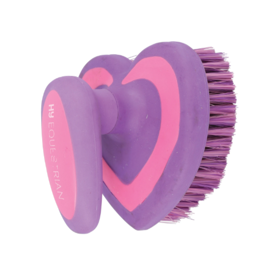 Hy Equestrian Heart Brush