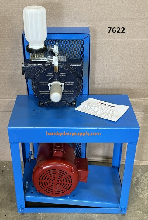 2 HP M2 Stationary Vacuum System for small pipeline or bucket milking HP 230