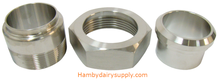 Tank Valve adapter kit - Bevel seat to NPT Pipe Thread - 2.0 inch - Call To Order