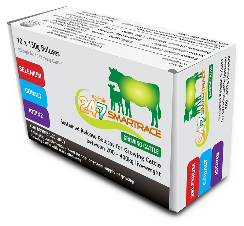 Agrimin 24-7 Smartrace – Growing Cattle – 130g x10
