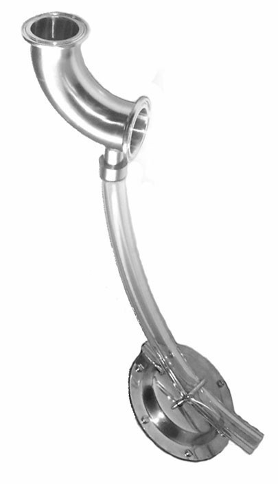Milk Pump drain with 1.5 SS elbow