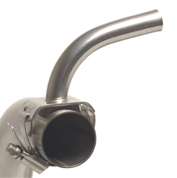 Stainless Steel 90° Squared Milk Entry Hose Clamp