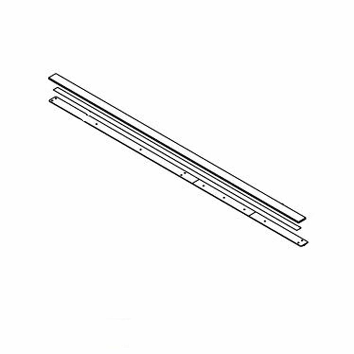 R205 Feed Trough Foam Backed Cover Strip 8801-8860-555