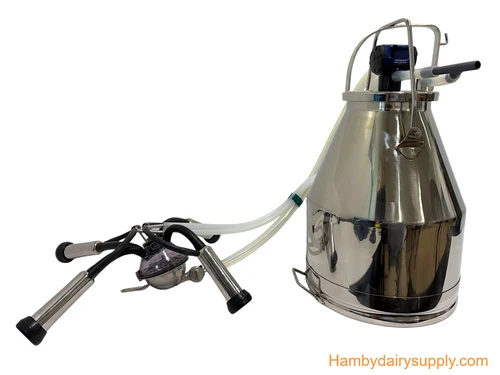 Clear Top Improved Cow Bucket Milker complete basic system FOB