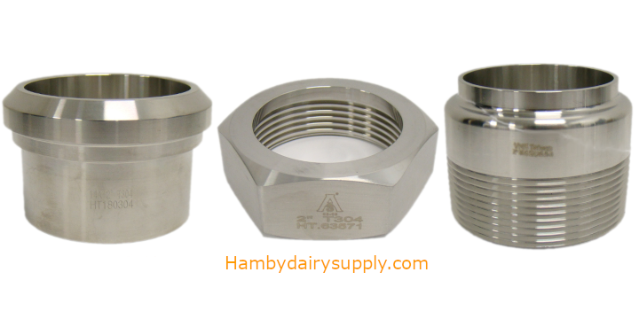 Tank Valve adapter kit - Bevel seat to NPT Pipe Thread - 3.0 inch - Call To Order