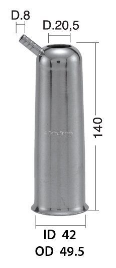 Stainless Steel Teat Cup Shell Suitable for Surge – 3356