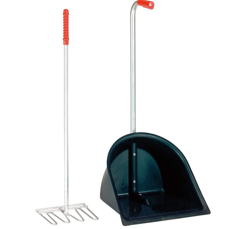 Manure Scoop & Rake – Original – Black S4585