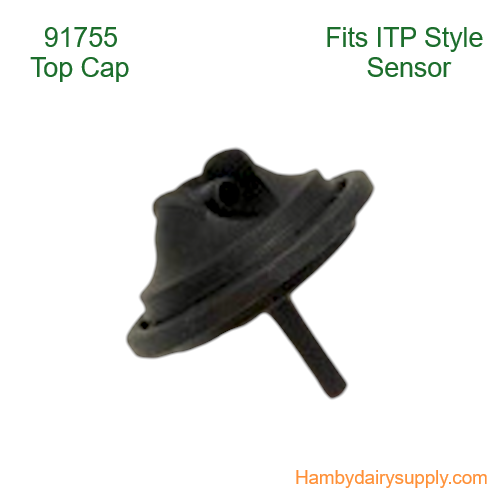 Top Cap for Kleen Flo copy sensor for ITP style automatic takeoff for cows