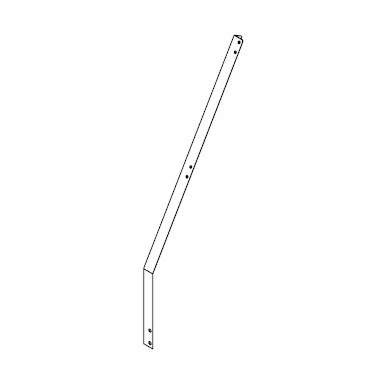 Walkway Post For R200 Feed Trough 8801-8830-590