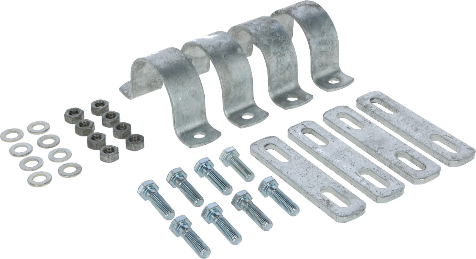 Montageset 2" Aufstallung für Kratzbürste Bully & Kratzblech