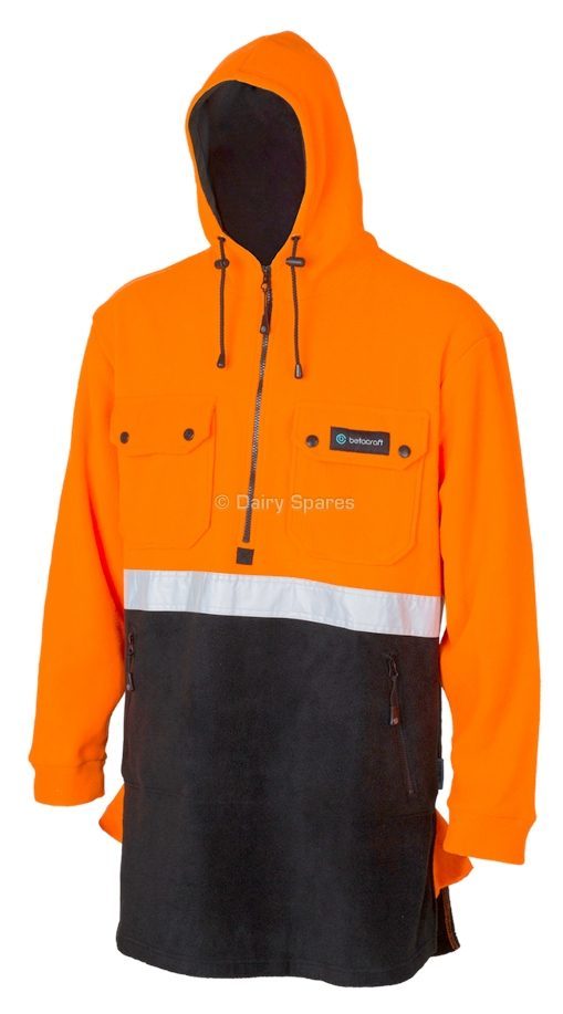 Betacraft Technifleece Hi-Viz Bush Shirt (Small) – BCV48F BCV48F