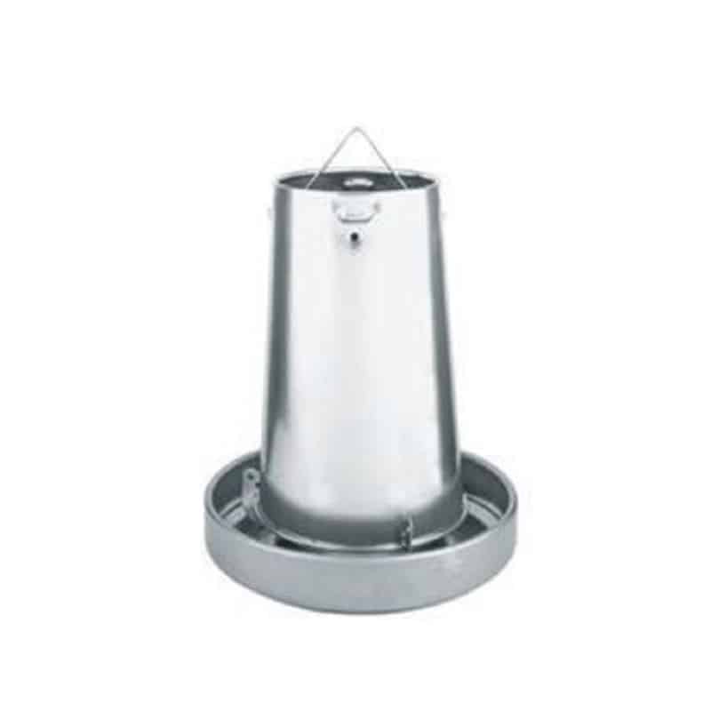Galvanised chicken hanging feeder 10kg