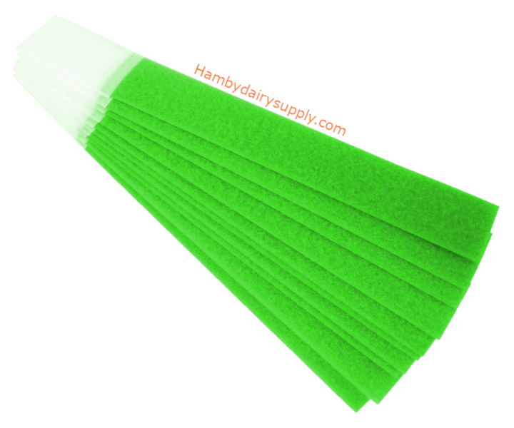 Neon Green Leg Bands - Velcro Style